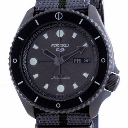 Montre Homme Seiko 5 Sports Shikamaru Nara Édition Limitée Automatique SRPF75 SRPF75K1 SRPF75K 100M