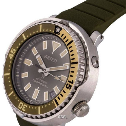 Montre pour homme Seiko Prospex Street Series Tuna Safari Edition Cadran vert Diver's Automatic SRPF83K1 SRPF83K 200M