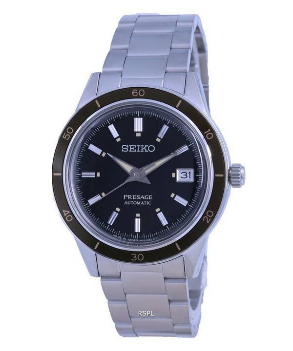 Montre Seiko Presage Style des années 60 en acier inoxydable automatique SRPG07 SRPG07J1 SRPG07J pour homme