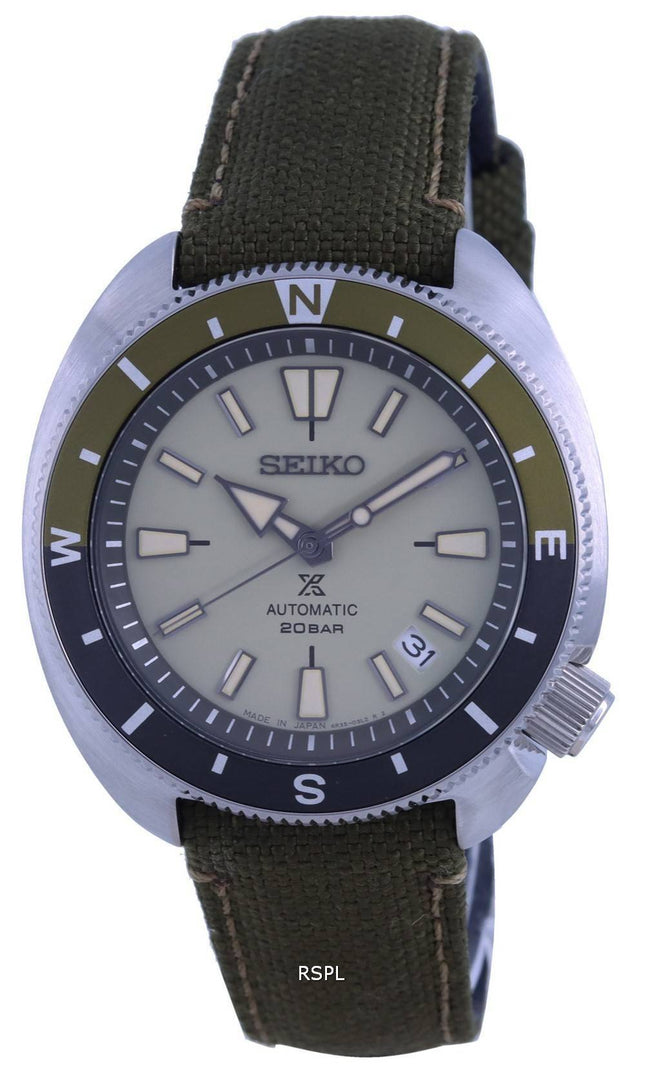 Montre Seiko Prospex Land Tortoise Automatic Diver&#39,s SRPG13 SRPG13J1 SRPG13J 200M pour homme
