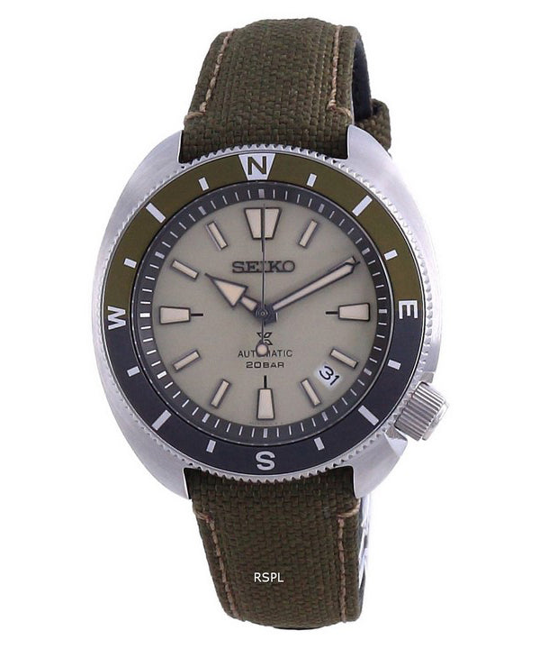 Montre Homme Seiko Prospex Land Tortoise Automatic Diver&#39,s SRPG13 SRPG13K1 SRPG13K 200M