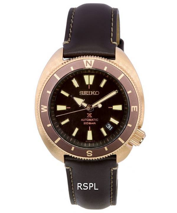 Montre Homme Seiko Prospex Tortoise Land Edition Automatic Diver SRPG18 SRPG18K1 SRPG18K 200M