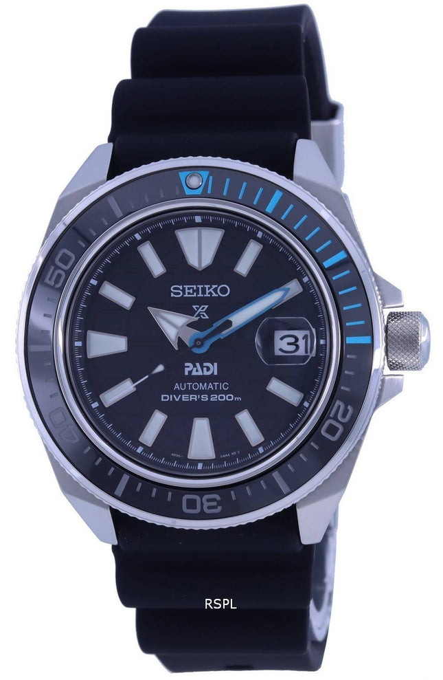 Montre pour homme Seiko Prospex Padi Special Edition &#39,King Samurai&#39, Automatic Diver&#39,s SRPG21 SRPG21K1 SRPG21K 200M