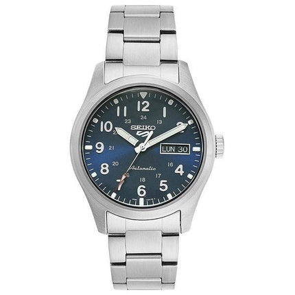 Montre homme Seiko 5 Sports Field, cadran bleu, automatique, SRPG29 SRPG29K1 SRPG29K, étanche à 100 m, reconditionnée