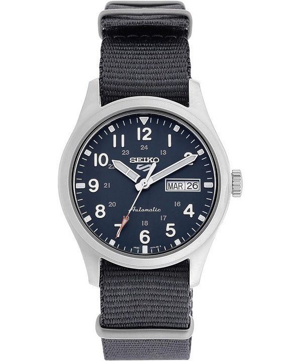 Montre Homme Seiko 5 Sports Field Cadran Gris Automatique SRPG31 SRPG31K1 SRPG31K 100M