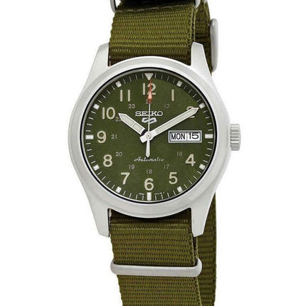 Montre Homme Seiko 5 Sports Field Cadran Vert Automatique SRPG33 SRPG33K1 SRPG33K 100M