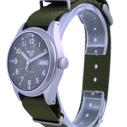 Montre Homme Seiko 5 Sports Field Cadran Vert Automatique SRPG33 SRPG33K1 SRPG33K 100M