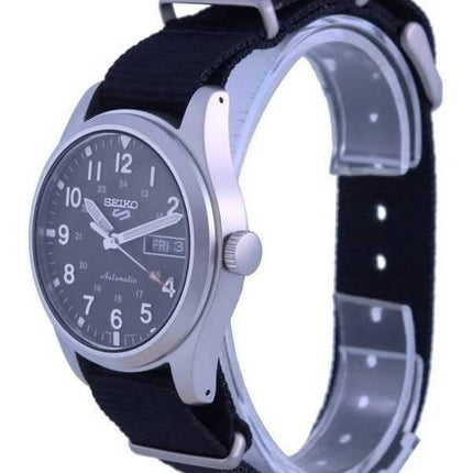 Montre homme Seiko 5 Sports à cadran noir automatique SRPG37 SRPG37K1 SRPG37K 100M reconditionnée