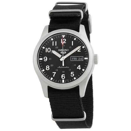 Montre homme Seiko 5 Sports à cadran noir automatique SRPG37 SRPG37K1 SRPG37K 100M reconditionnée