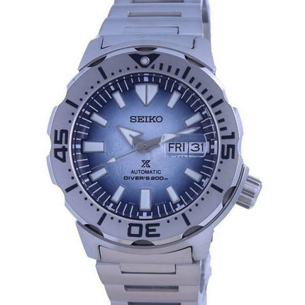 Montre Homme Seiko Prospex Antarctica Monster &quot,Save The Ocean&quot, Édition Spéciale Automatique SRPG57 SRPG57K1 SRPG57K 20