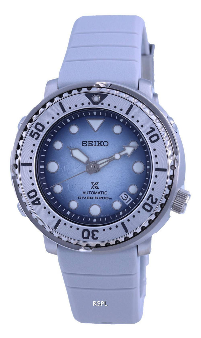 Montre Homme Seiko Prospex Antarctica Tuna &quot,Save The Ocean&quot, Ã‰dition SpÃ©ciale Automatique SRPG59 SRPG59K1 SRPG59K 200M
