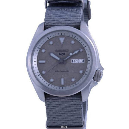 Montre pour homme Seiko 5 Sports Cement Automatic SRPG63 SRPG63K1 SRPG63K 100M