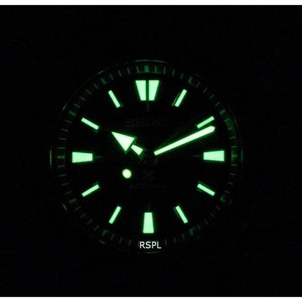 Montre pour homme Seiko Prospex Diver en acier inoxydable avec cadran vert automatique SRPH15K SRPH15K1 SRPH15K 200M
