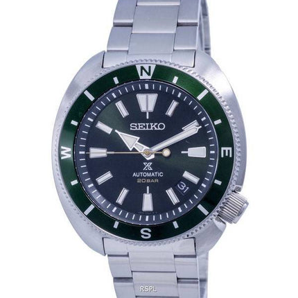 Montre pour homme Seiko Prospex Tortoise Diver en acier inoxydable automatique SRPH17 SRPH17K1 SRPH17K 200M