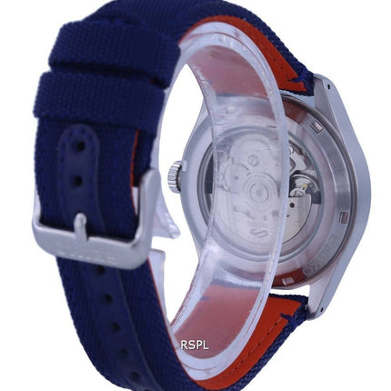 Seiko 5 Sports Flieger Nylon Cadran Bleu Automatique SRPH31K1 100M Montre Homme