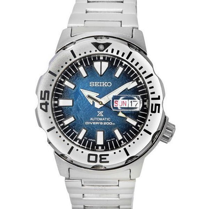 Montre pour homme Seiko Prospex Save The Ocean édition spéciale cadran bleu 24 rubis automatique SRPH75J1 200M pour homme