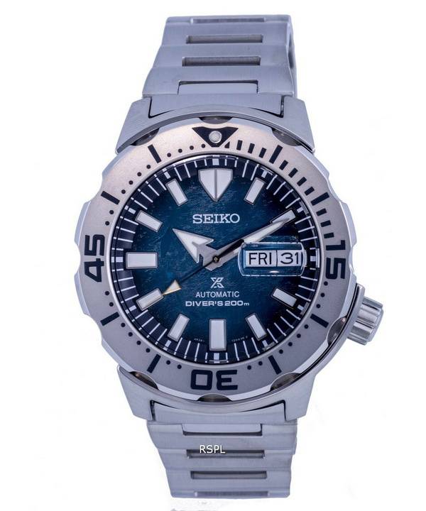 Montre pour homme Seiko Prospex édition spéciale en acier inoxydable automatique SRPH75 SRPH75K1 SRPH75K 200M
