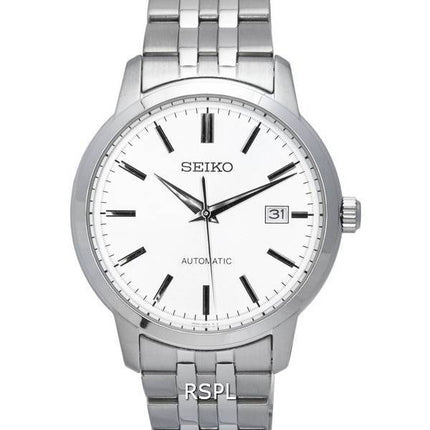 Montre Seiko Discover More en acier inoxydable avec cadran argenté automatique SRPH85 SRPH85K1 SRPH85K 100M pour homme