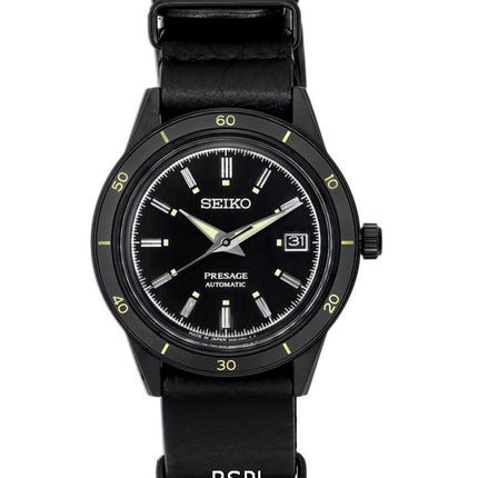 Seiko Presage Style60s Cadran Noir Automatique SRPH95 SRPH95J1 SRPH95J Montre Homme