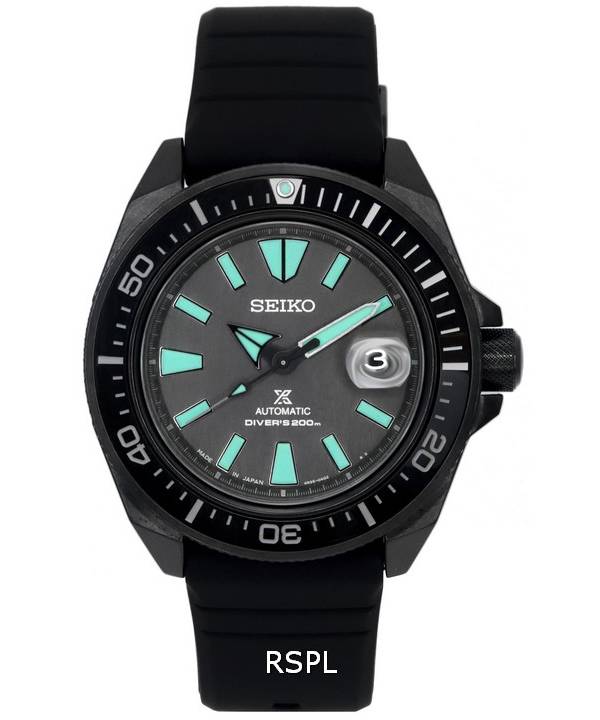Montre pour homme Seiko Prospex Samurai Black Series Limited Edition Automatic Diver SRPH97 SRPH97J1 SRPH97J 200M
