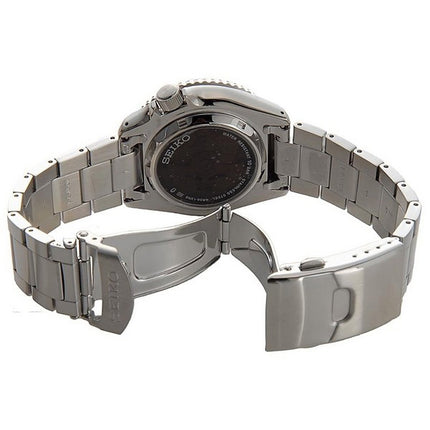 Montre pour homme Seiko 5 Sports SKX Style en acier inoxydable avec cadran bleu sarcelle transparent automatique SRPJ45K1 100M