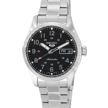 Seiko 5 Sports In The Metal Midfield Cadran Noir Automatique SRPJ81K1 100M Montre Homme