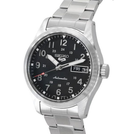 Seiko 5 Sports In The Metal Midfield Cadran Noir Automatique SRPJ81K1 100M Montre Homme