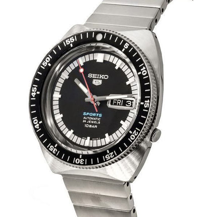 Seiko 5 Sports SKX 55th Anniversary Limited Edition Stainless Steel Black Dial 24 Jewels Automatic SRPK Men's Watch