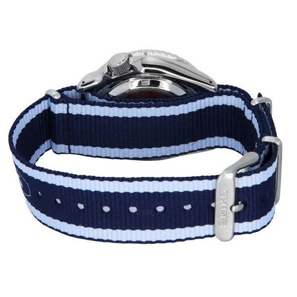 Montre pour homme Seiko 5 Sports SKX Sense Style Honda Super Cub édition limitée à cadran bleu automatique SRPK37K1 100M