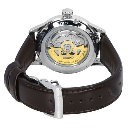 Montre automatique pour homme Seiko Presage Cocktail Time Purple Sunset Star Bar édition limitée cadran multicolore SRPK75J1