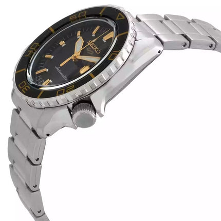 Montre homme Seiko 5 Sports SKX Series en acier inoxydable avec cadran noir Sunray SRPK99K1 automatique 100M