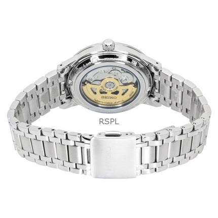 Montre homme Seiko Presage Style années 60, cadran bleu, acier inoxydable, automatique SRPL07J1