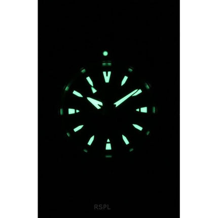 Montre de plongée automatique Seiko Prospex Sea Samurai Shog-urai en acier inoxydable avec cadran noir SRPL13K1 200 m pour homme