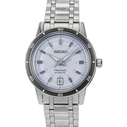 Montre homme Seiko Presage Style années 60, cadran violet clair, automatique SRPL73J1
