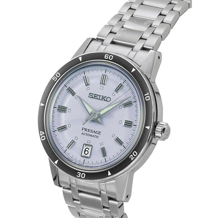 Montre homme Seiko Presage Style années 60, cadran violet clair, automatique SRPL73J1