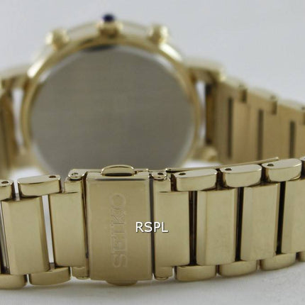 Montre Seiko chronographe Cabochon Couronne SRW014P1 SRW014P SRW014 féminin