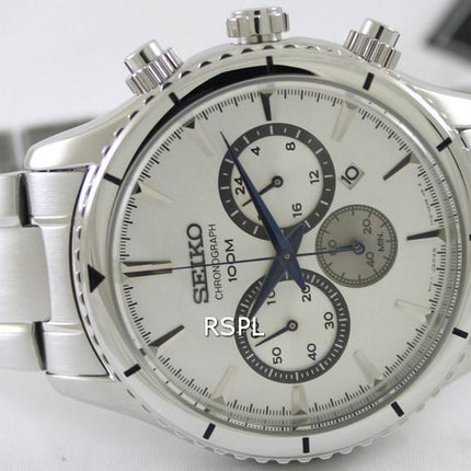 Montre Seiko chronographe Quartz 100M SRW033P1 SRW033P hommes