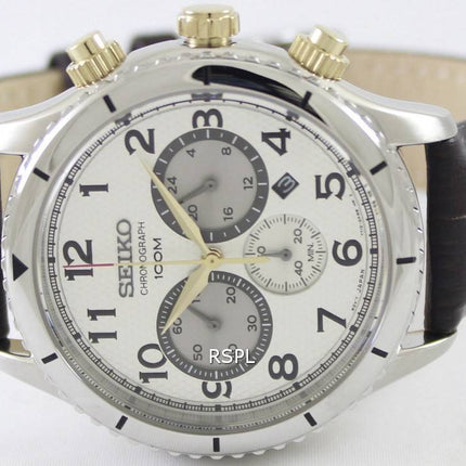 Montre Seiko chronographe Quartz 100M SRW039P1 SRW039P hommes