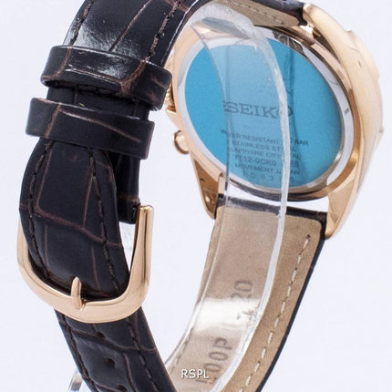 Montre Seiko chronographe Quartz diamant Accent SRW784 SRW784P1 SRW784P féminin