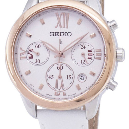 Montre Seiko Lukia Chronographe Quartz SRWZ84 SRWZ84P1 SRWZ84P féminin