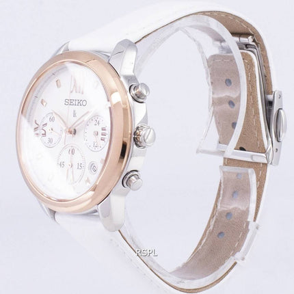 Montre Seiko Lukia Chronographe Quartz SRWZ84 SRWZ84P1 SRWZ84P féminin