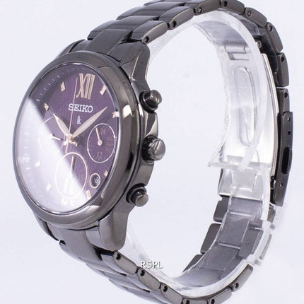 Montre Seiko Lukia Chronographe Quartz SRWZ86 SRWZ86P1 SRWZ86P féminin