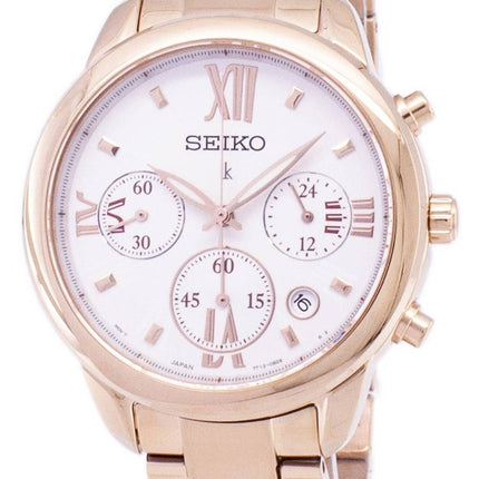 Montre Seiko Lukia Chronographe Quartz SRWZ88 SRWZ88P1 SRWZ88P féminin