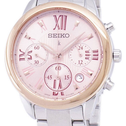 Montre Seiko Lukia Chronographe Quartz SRWZ90 SRWZ90P1 SRWZ90P féminin