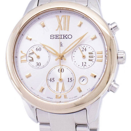 Montre Seiko Lukia Chronographe Quartz SRWZ92 SRWZ92P1 SRWZ92P féminin
