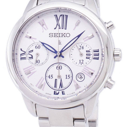 Montre Seiko Lukia Chronographe Quartz SRWZ99 SRWZ99P1 SRWZ99P féminin