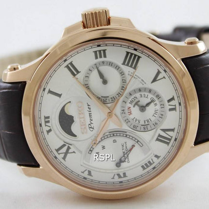 Montre Seiko Premier Kinetic Direct Drive SRX008P1 SRX008P hommes