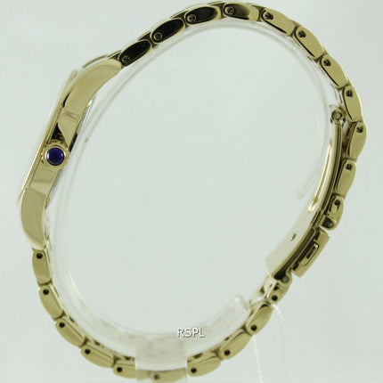 Montre Seiko Gold Tone Quartz SRZ384P féminin