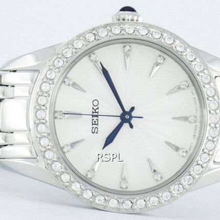 Montre Seiko Quartz cristaux Swarovski SRZ385 SRZ385P1 SRZ385P féminin