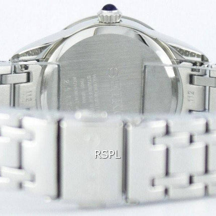 Montre Seiko Quartz cristaux Swarovski SRZ385 SRZ385P1 SRZ385P féminin